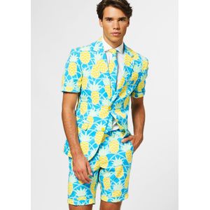 Carnaval Opposuits Shineapple Kostuum - Blauw - Maat 52