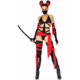 Carnaval Killer Ninja Kostuum - Maat S - Carnaval