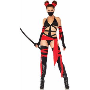 Carnaval Killer Ninja Kostuum - Maat S - Carnaval