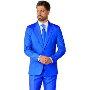 Carnaval Blue Steel Suitmeister Kostuum - Blauw - Maat 2XL - Carnaval