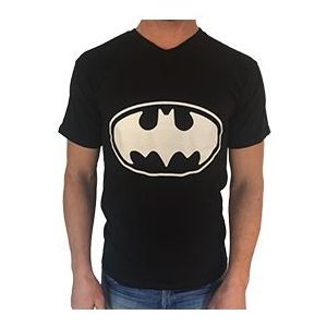 Carnaval Batman T-shirt - Zwart - Maat S - Carnaval
