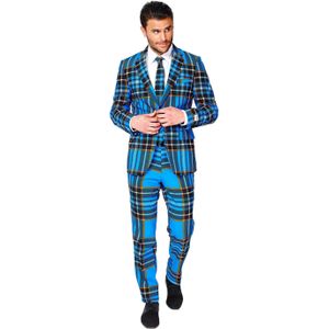 Carnaval Braveheart OppoSuits Carnaval - Blauw - Maat 46 - Carnaval