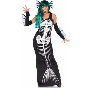 Carnaval Skeleton Siren Kostuum - Maat M/L - Carnaval