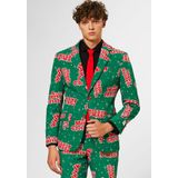 Carnaval Kerstpak OppoSuits - Groen - Maat 60