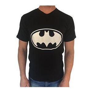 Carnaval Batman T-shirt - Zwart - Maat XL - Carnaval