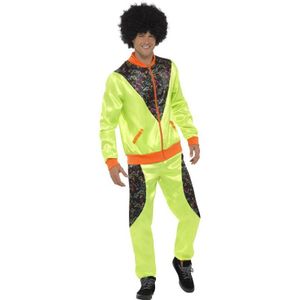 Carnaval Retro Sportpak - Groen - Maat XL - Carnaval