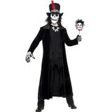 Carnaval Voodoo Man Kostuum - Zwart - Maat M