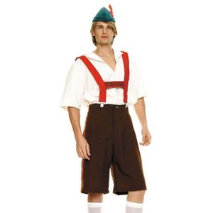 Carnaval Lederhosen Kostuum - Maat M/L