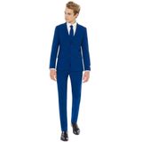 Carnaval Opposuits Blauw Kostuum Jongens - Blauw - Maat 158/164 - Carnaval