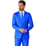 Carnaval Blue Steel Suitmeister Kostuum - Blauw - Maat L - Carnaval