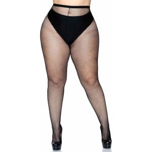 Carnaval Plus Size Visnet Panty - Rood - Maat XL