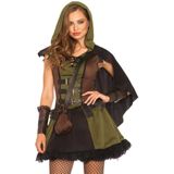 Carnaval Robin Hood Pak/Kostuum - Groen - Maat L - Carnaval