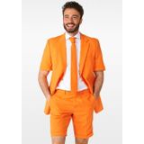 Carnaval Opposuits Oranje Pak Summer - Oranje - Maat 60