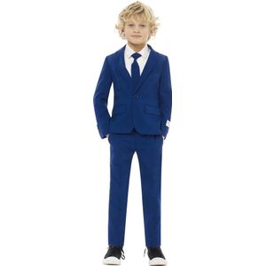 Carnaval Opposuits Blauw Kostuum Kind - Blauw - Maat 98/104