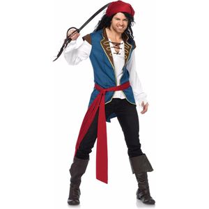 Carnaval Pirate Scoundrel Kostuum - Maat XL - Carnaval
