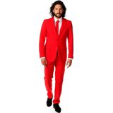 Carnaval Opposuits Rood Pak Heren - Rood - Maat 56 - Carnaval