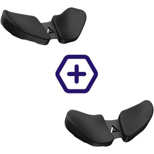 DeltaHub Carpio 2.0 schuifbare polssteun - zwart