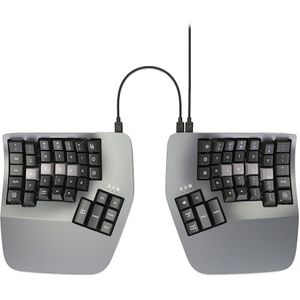 Kinesis Advantage360 compact gesplitst toetsenbord | toetsenbord keyboard ergo ergonomisch draadloos mechanisch mechanical compact ergonomic