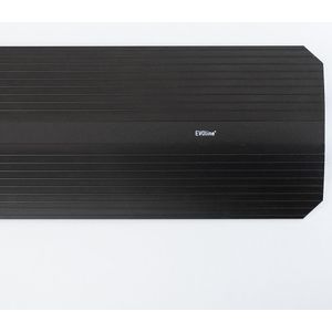 Evoline Bridge zwarte vloergoot met plakmontage | bureau kabels draden snoeren computerkabels wegwerken opbergen tv draden snoeren ikea vloer