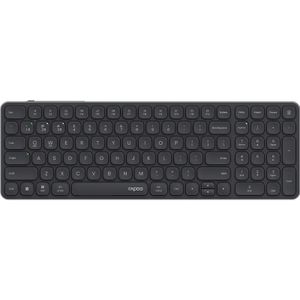 Rapoo E9350L - Draadloos Toetsenbord - Donkergrijs - Compact