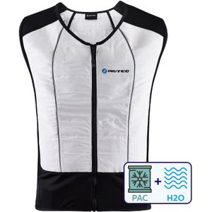 Inuteq Bodycool Hybrid koelvest zwart/wit