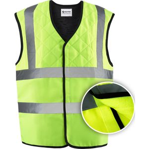 Inuteq H2O 2BSafe koelvest geel met klittenband