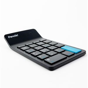 Penclic N2 numeriek toetsenbord zwart | toetsenbord keyboard ergo ergonomisch draadloos mechanisch mechanical compact ergonomic