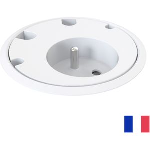 Powerdot - Power penaarde BE/FR (UTE) - Stekkerdoos - Wit - 4x Kabeldoorvoer