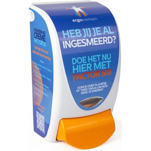 HipHot Zonnebrand dispenser SPF50 - Ergowerken design