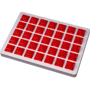 Gateron Phantom mechanische switch set (35 pcs) - Phantom Red