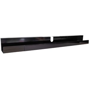 Ergopro Cableslide verstelbare kabelgoot 790 - 1500mm zwart | bureau kabels draden snoeren computerkabels wegwerken opbergen tv draden snoeren ikea