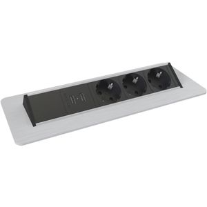 Inbouw stopcontact met usb oplader creme-wit - Elektra online kopen? | Korting tot 60