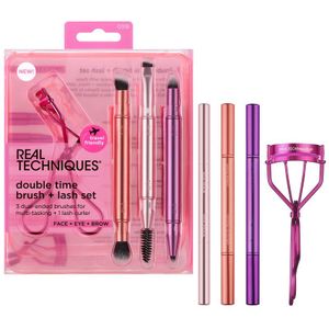 Real Techniques Double Time Retractable Brush Set