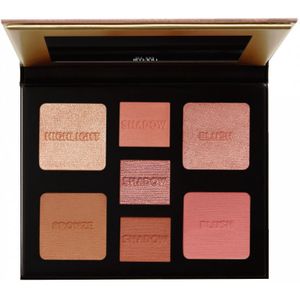 Milani All Inclusive Eye, Cheek & Face Palette Light to Medium