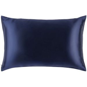 SLIP Pure Silk Queen Pillowcase Navy