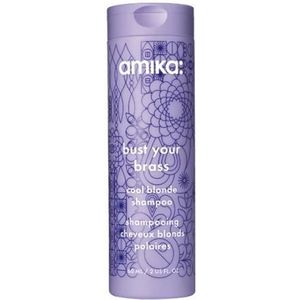 Amika Bust Your Brass Cool Blonde Repair Shampoo (60ml)