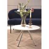 Present Time - Art Rings - Glazen Kaarsenhouder - Zandbruin - Large