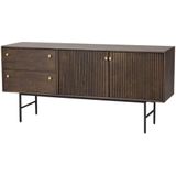 Rowico Home Clearbrook houten dressoir walnoot - 160 x 42 cm