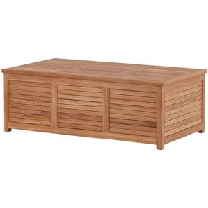 Nest outdoor Dave teakhouten opbergkist naturel - 130 x 46 cm