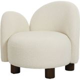 Artichok Isabeau fauteuil bouclé wit