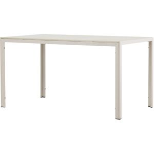 Nest outdoor Joas polywood tuin eettafel beige - 140 x 90 cm