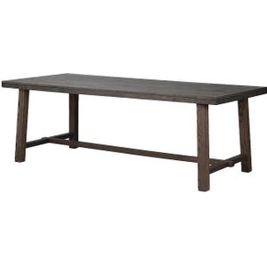 Rowico Home Brooklyn verlengbare houten eettafel donker eiken - 220 x 95 cm