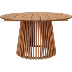 Artichok - Lidewij - Eettafel - Naturel - Teakhout - Rond - Ø 120 cm
