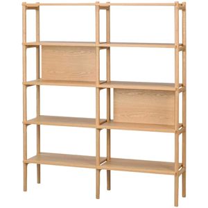 Rowico Home Holton houten wandkast naturel - 140 x 166 cm
