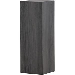 Nest living Rana houten decoratieve zuil zwart - 65 x 23 cm