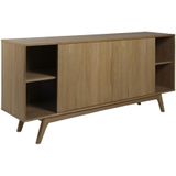 Lisomme Toby houten dressoir naturel - 180 x 44 cm
