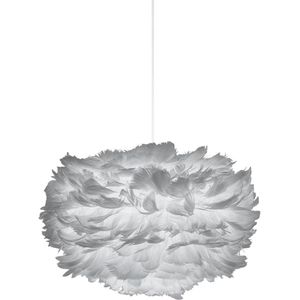 Umage Eos Mini hanglamp light grey - met koordset wit - Ø 35 cm