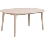 Rowico Home - Filippa - Eettafel - Ronde - Massief Eikenhout - Whitewash - Ø120 cm