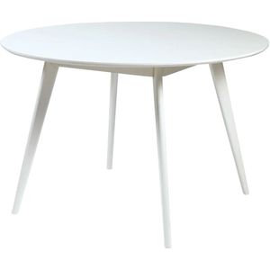 Rowico Home Yumi houten eettafel wit - Ø 115 cm