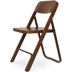 Fameg Flip houten klapstoel walnoot